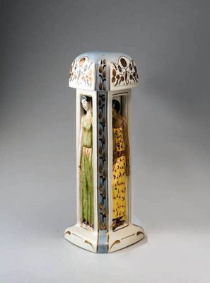 Art Deco Ceramic Sculpture-LKT-1122026