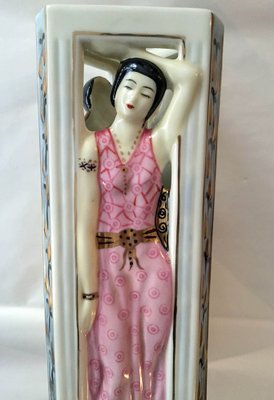 Art Deco Ceramic Sculpture-LKT-1122026