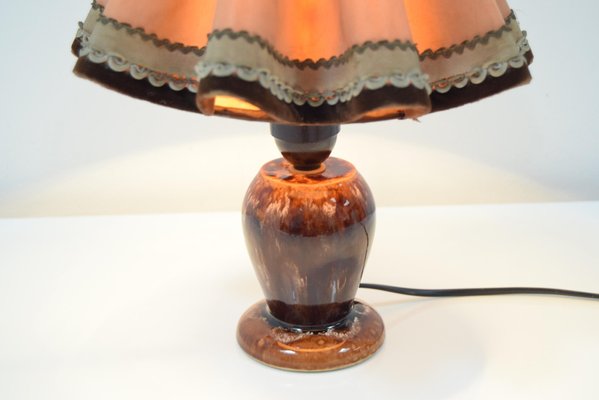 Art Deco Ceramic Table Lamp, 1930s-TZ-1317956