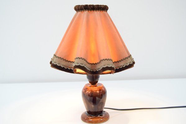 Art Deco Ceramic Table Lamp, 1930s-TZ-1317956