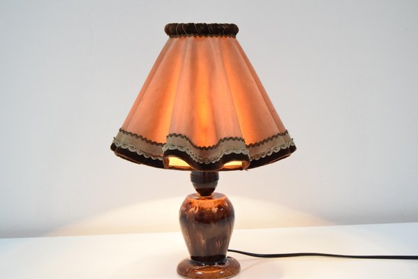 Art Deco Ceramic Table Lamp, 1930s-TZ-1317956