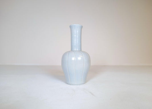 Art Deco Ceramic Vase by Ewald Dahlskog for Bo Fajans, Sweden, 1937