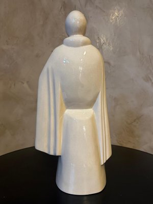 Art Deco Ceramic Woman by Louis Rivet, 1930-BFK-1804177