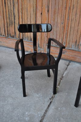 Art Deco Chairs by Lajos Kozma for Woodworking RT, 1920s, Set of 2-OXJ-1140977