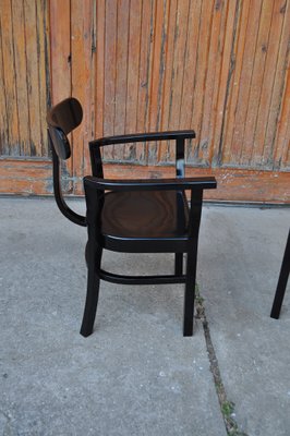 Art Deco Chairs by Lajos Kozma for Woodworking RT, 1920s, Set of 2-OXJ-1140977