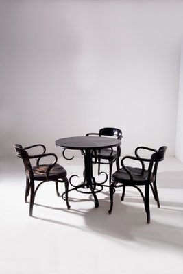 Art Deco Chairs by Michael Thonet, 1890s, Set of 4-RCE-2015914