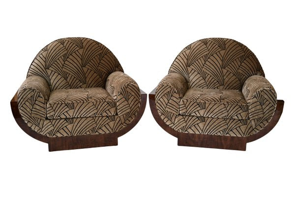 Art Déco Chairs, France, 1930s, Set of 2-CXC-1000535