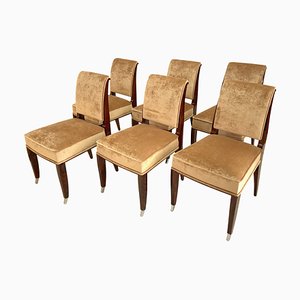 Art Déco Chairs, France, 1990s, Set of 6-CXC-1000555