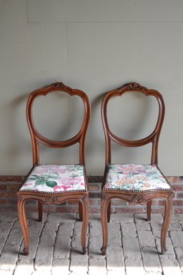 Art Deco Chairs in Mahogany, 1900s, Set of 2-GTG-1721231