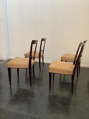 Art Deco Chairs in Rosewood, Set of 6-IJR-997693