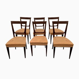 Art Deco Chairs in Rosewood, Set of 6-IJR-997693