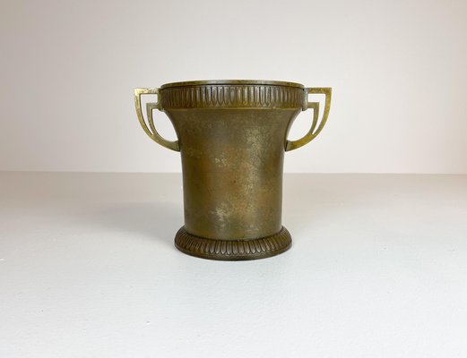 Art Deco Champagne Cooler in Copper and Brass, Sweden, 1930s-UYK-935024