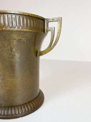 Art Deco Champagne Cooler in Copper and Brass, Sweden, 1930s-UYK-935024