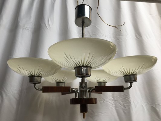 Art Deco Chandelier, 1920s-WQQ-671230