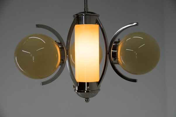 Art Deco Chandelier, 1930s-TZ-1239263