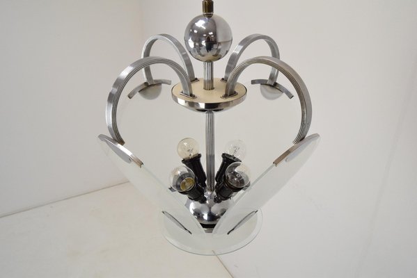 Art Deco Chandelier, 1930s-TZ-1241209