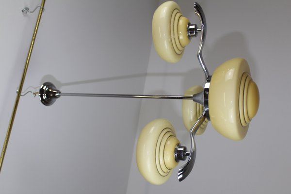 Art Deco Chandelier, 1930s-ZWH-730420