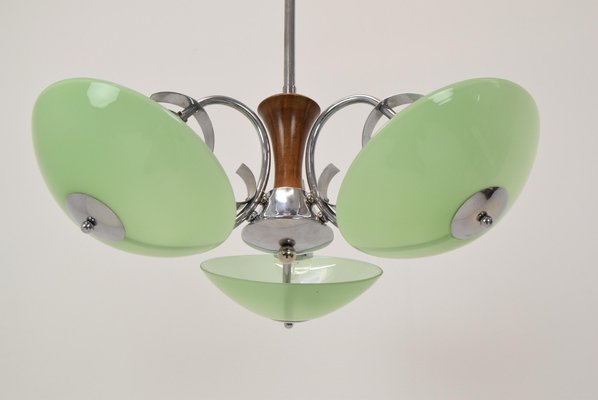 Art Deco Chandelier, 1930s-TZ-1216224