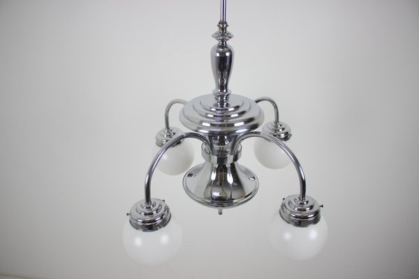 Art Deco Chandelier, 1930s-TZ-997075