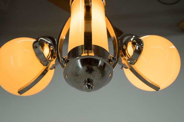 Art Deco Chandelier, 1930s-TZ-1239263