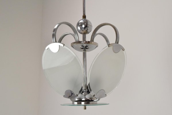 Art Deco Chandelier, 1930s-TZ-1241209