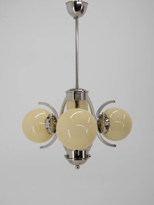 Art Deco Chandelier, 1930s-TZ-1239263