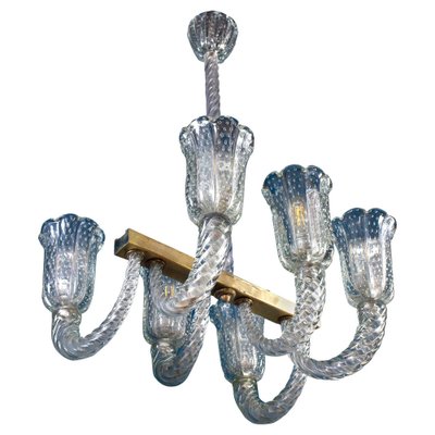 Art Deco Chandelier by Barovier & Toso-MBH-1260371