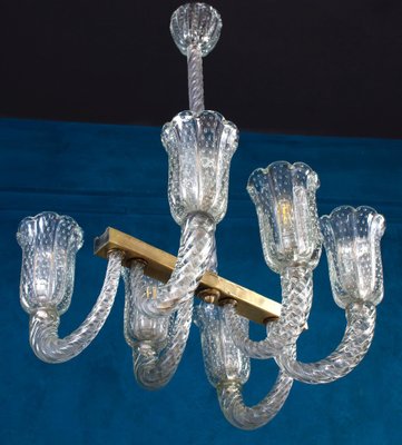 Art Deco Chandelier by Barovier & Toso-MBH-1260371