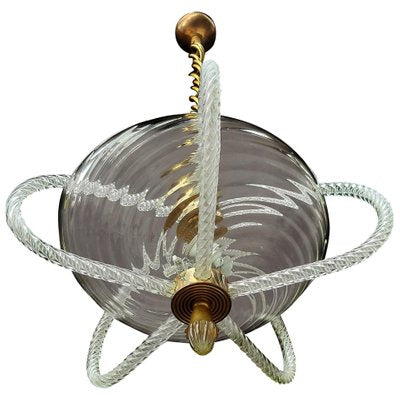 Art Deco Chandelier by Ercole Barovier, Murano, 1940-OVO-1235282