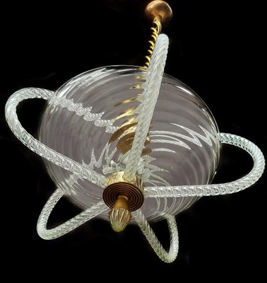 Art Deco Chandelier by Ercole Barovier, Murano, 1940-OVO-1235282