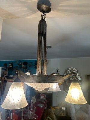 Art Deco Chandelier by Muller Frères for Muller Frères, 1930-BFK-1991023