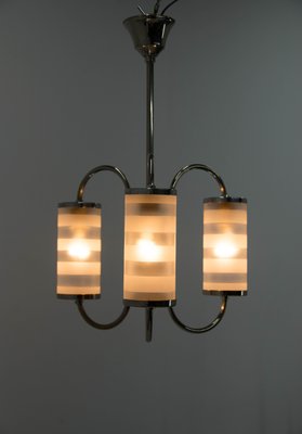 Art Deco Chandelier, Czechoslovakia, 1930s-TZ-1133254