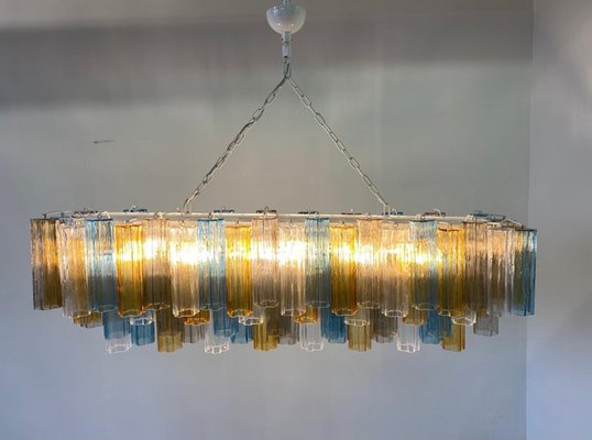 Art Deco Chandelier in Murano Glass, 2000s-FF-1386155