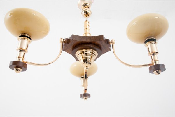 Art Deco Chandelier, Poland, 1960s-BXB-1421422