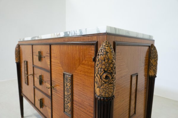 Art Deco Chest of Drawers attributed to Paul Follot, France, 1920s-FGA-1824066