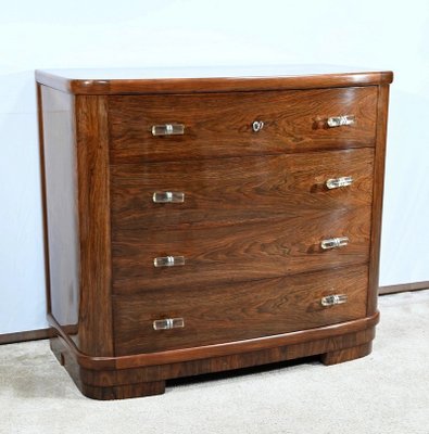 Art Deco Chest of Drawers in Rosewood, 1930s-RVK-1735223