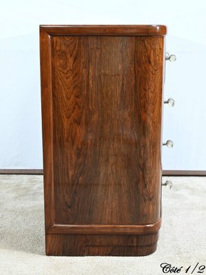 Art Deco Chest of Drawers in Rosewood, 1930s-RVK-1735223