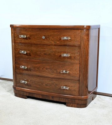 Art Deco Chest of Drawers in Rosewood, 1930s-RVK-1735223