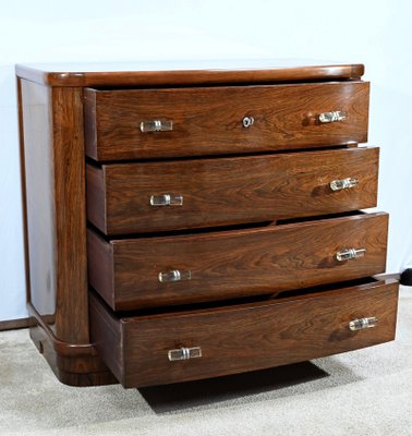 Art Deco Chest of Drawers in Rosewood, 1930s-RVK-1735223