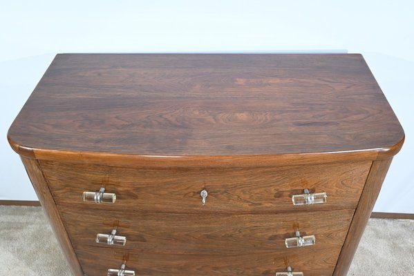 Art Deco Chest of Drawers in Rosewood, 1930s-RVK-1735223