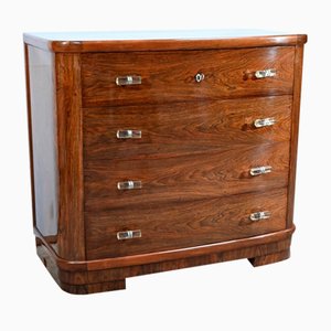 Art Deco Chest of Drawers in Rosewood, 1930s-RVK-1735223