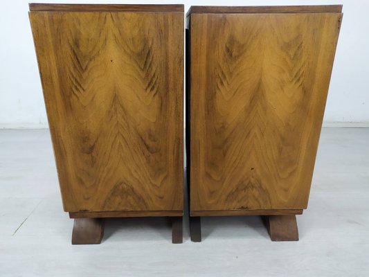 Art Deco Chevets Nightstands, Set of 2-EAD-1363711