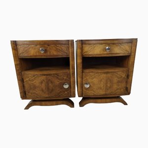 Art Deco Chevets Nightstands, Set of 2-EAD-1363711