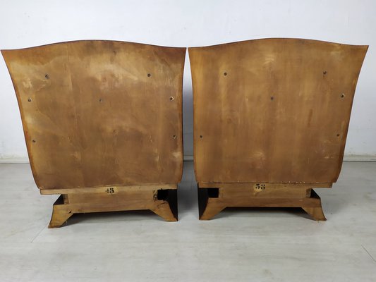 Art Deco Chevets Pair, 1940s, Set of 2-EAD-1371829