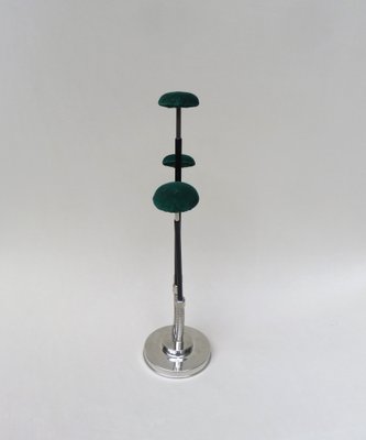 Art Deco Chrome 3-Fold Hat Stand-EY-975025