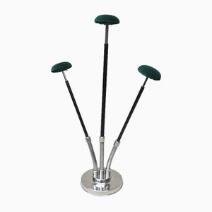 Art Deco Chrome 3-Fold Hat Stand-EY-975025