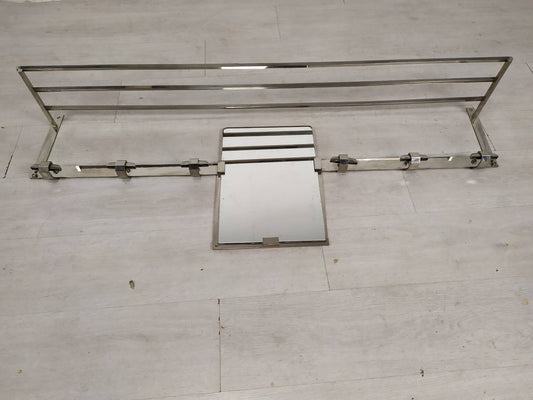 Art Deco Chrome Coat Rack, 1930s