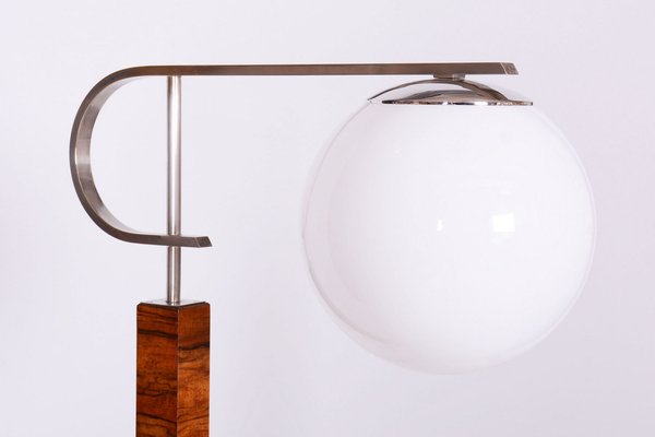 Art Deco Chrome Floor Lamp by J. Halabala for Up Zavody, Czechia, 1930s-WHY-1705656