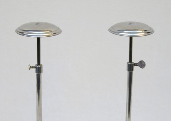 Art Deco Chrome Hatstands, Set of 2-EY-1029743