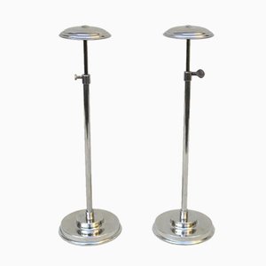 Art Deco Chrome Hatstands, Set of 2-EY-1029743